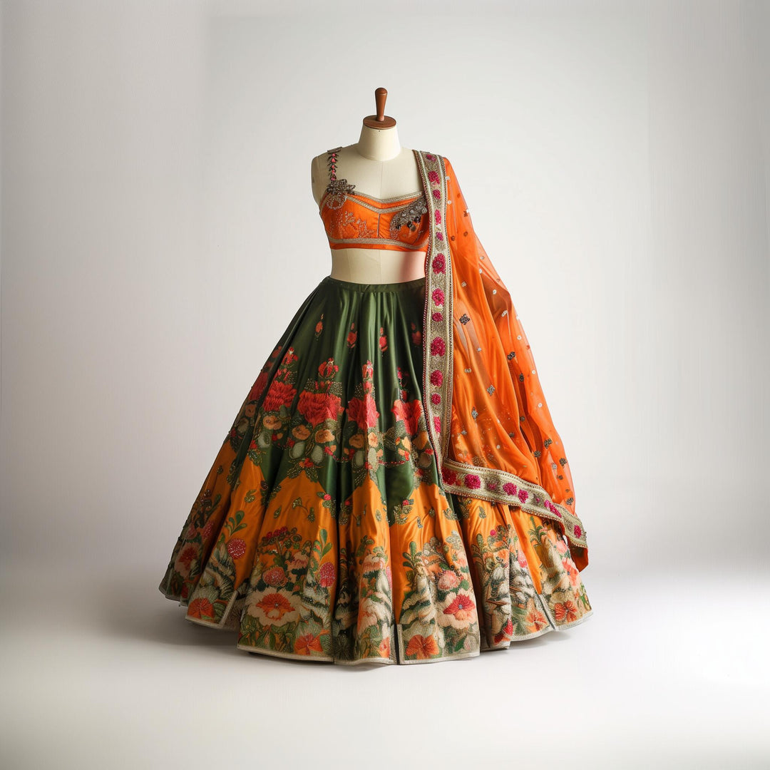 Saris & Lehengas in Traditional & Ceremonial Clothing